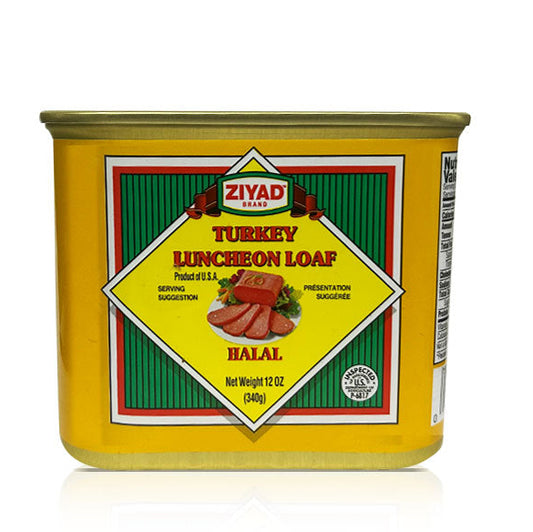 Ziyad Turkey Luncheon Meat - 340g