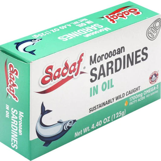 Sadaf Sardines in Oil - 125g