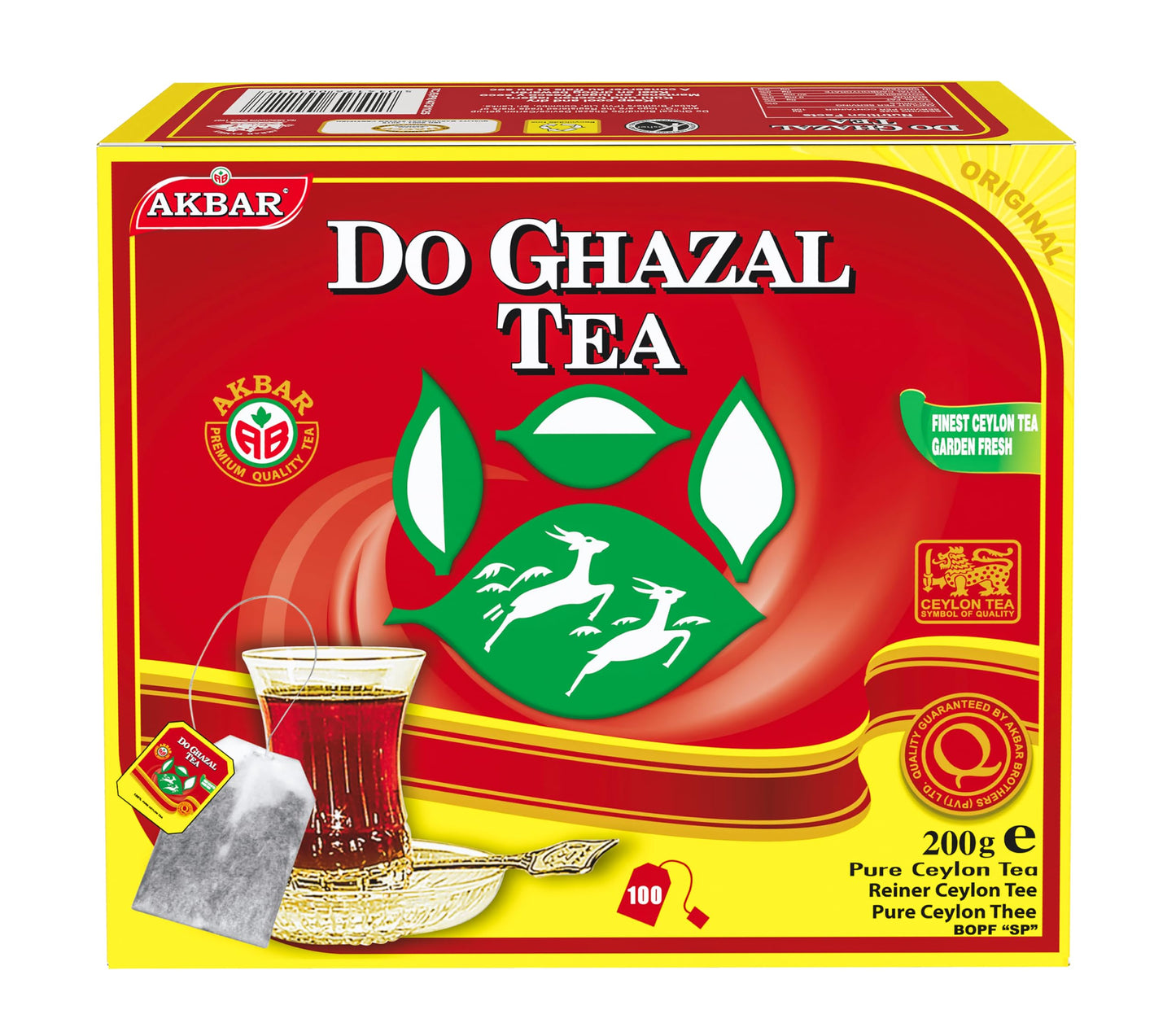 Do Ghazal Black Tea Bags - 100bags
