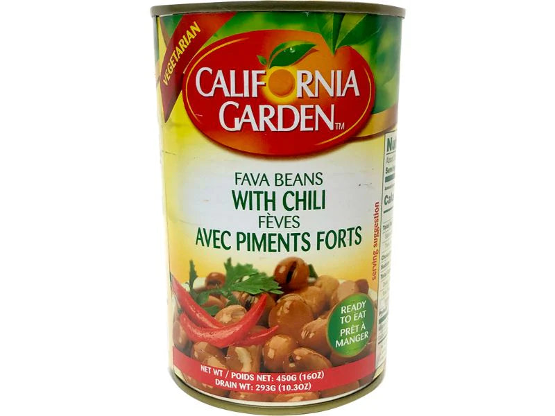 California Garden Fava Beans Recipes- 450g