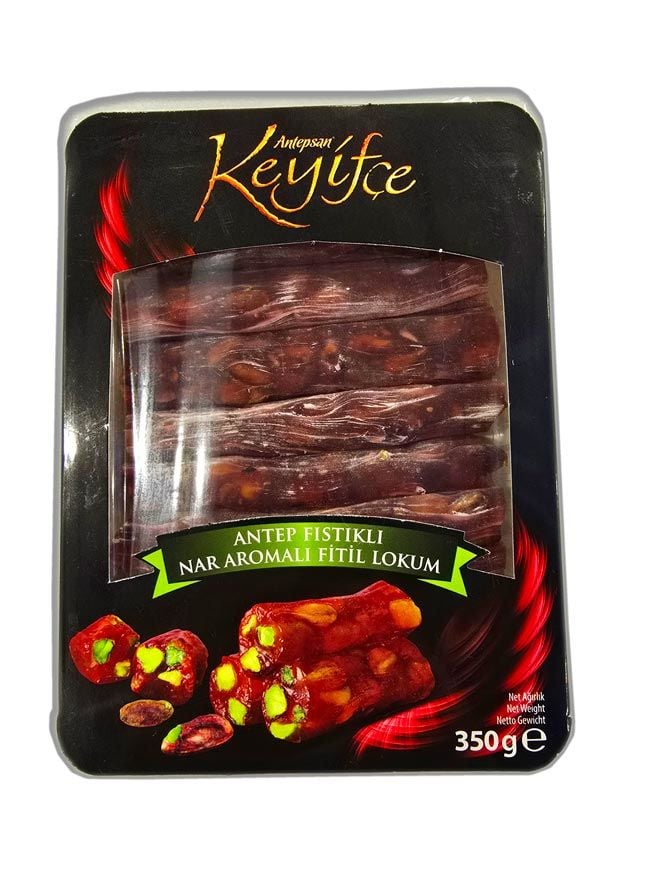 Keyifce Turkish Pomegranate & Pistachio Lokum - 350g