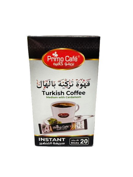Primo Cafe Turkish Coffee - 20ct