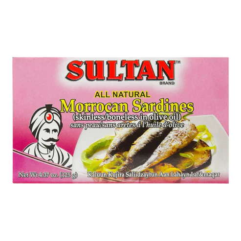 Sultan Skinless/boneless Sardines - 125g
