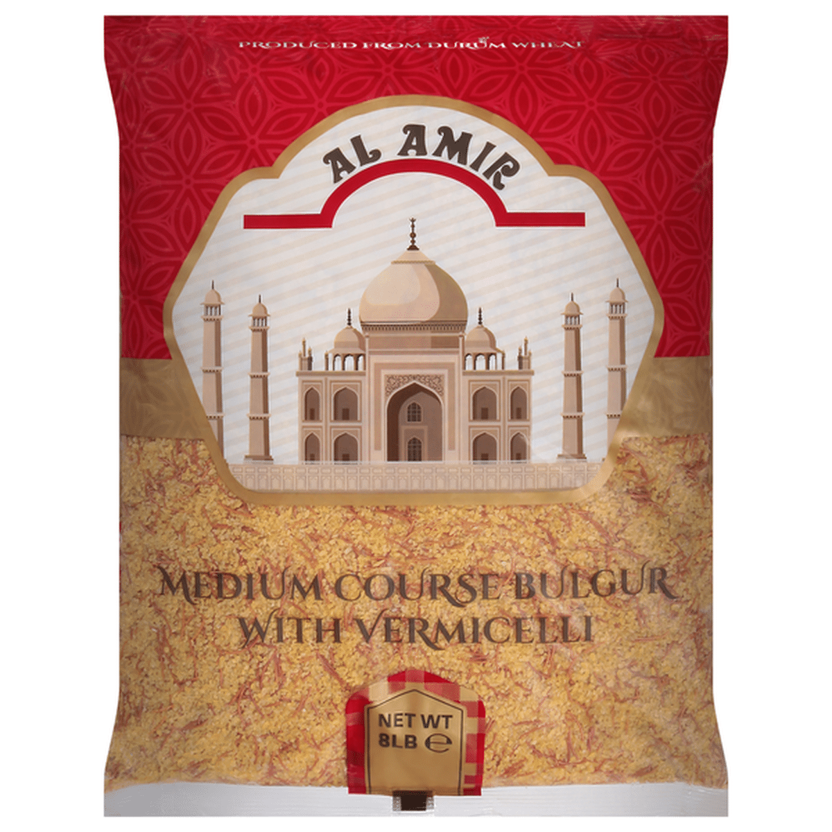 Al Amir Medium Bulgur with Vermicelli - 8LB