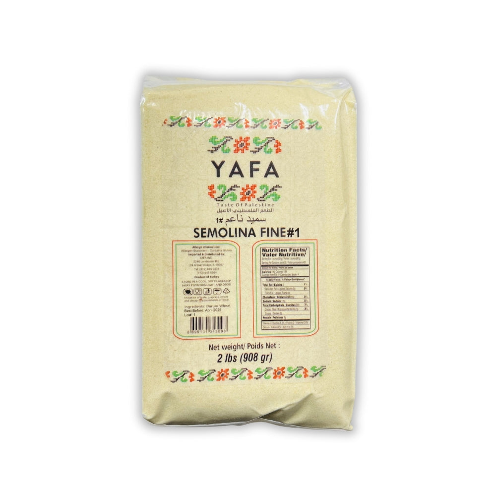 Yafa Fine Semolina - 908g