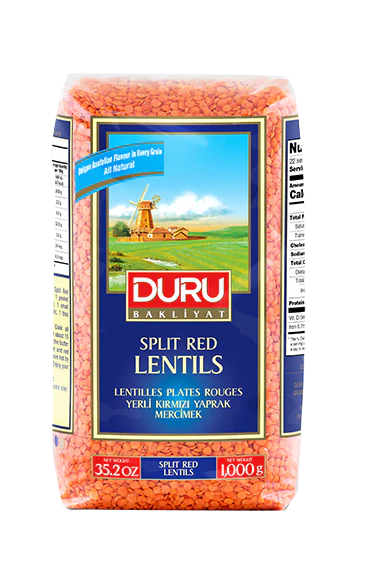 Duru Red Lentils - 1kg