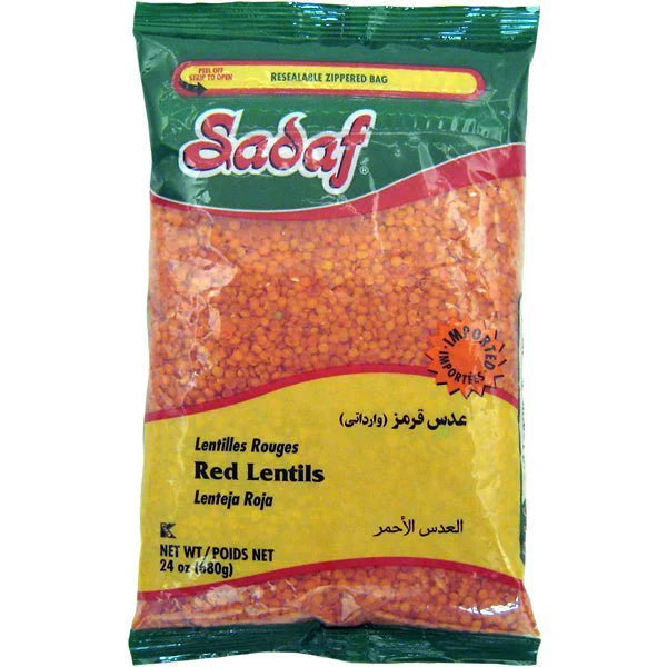 Sadaf Red Lentils - 680g