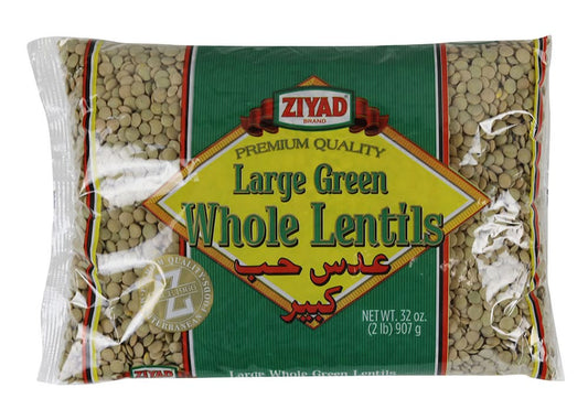 Ziyad Green Lentils - 907g