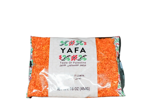 Yafa Red Lentils - 454g
