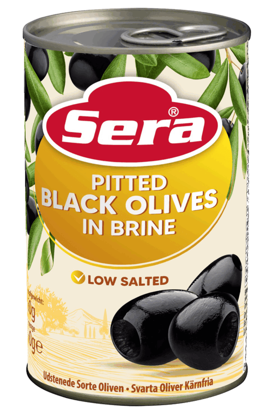Sera Pitted Black Olives - 360g