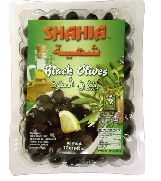 Shahia Black Olives - 482g