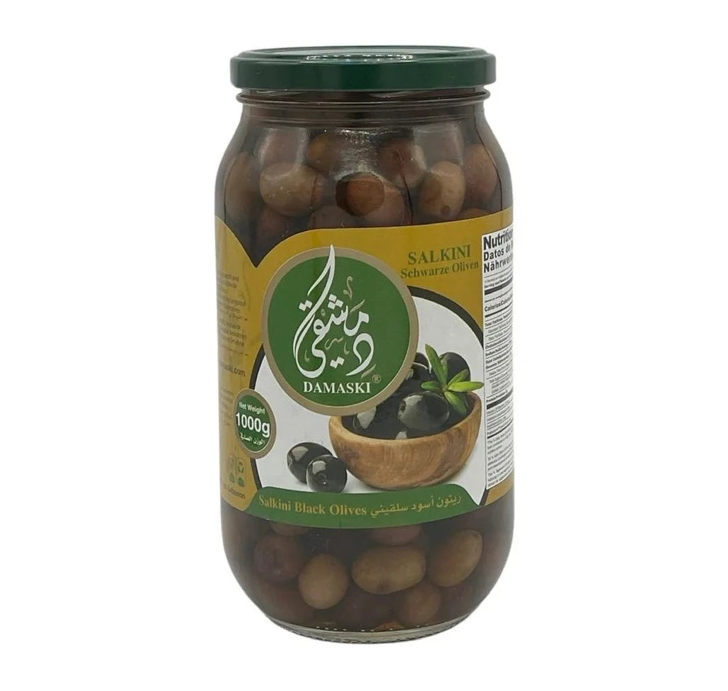 Damaski Black Olives - 1000g