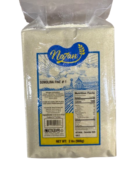 Nazan Semolina Fine - 908g