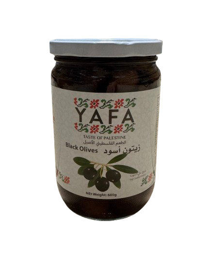 Yafa Black Olives - 600g