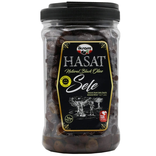 Ikram Hasat Black Olives - 1200g