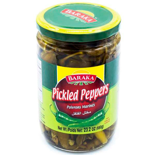 Baraka Pickled Peppers - 660g