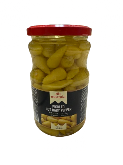 Marmia Hot Baby Peppers - 670g