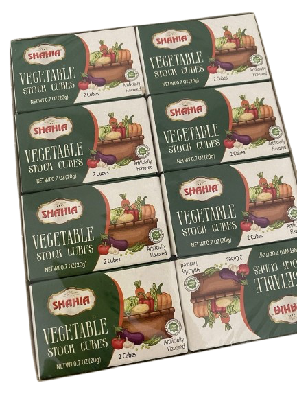 Shahia Vegetable Stock Cubes - 24pack