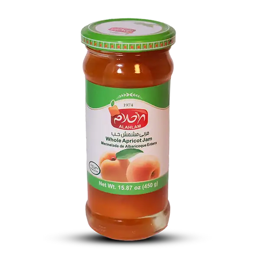 Alahlam Whole Apricot Jam - 450g