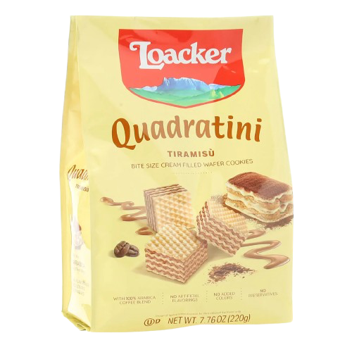 Loacker Quadratini Wafers - 250g