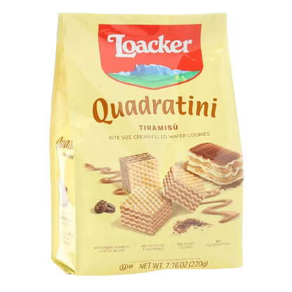 Loacker Quadratini Wafers - 250g