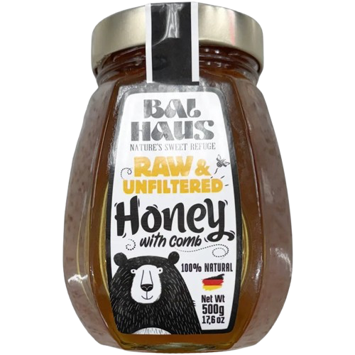 BalHaus Honey with Comb - 500g