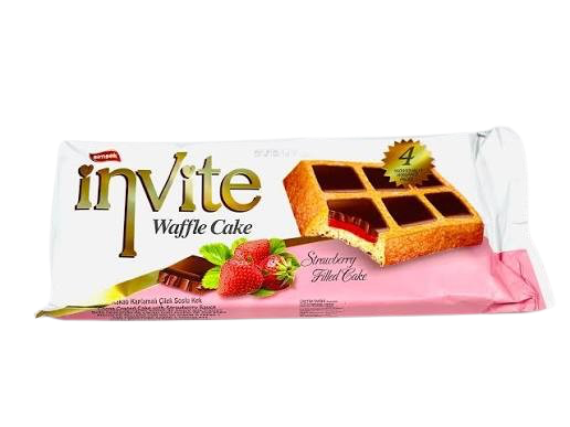 Simsek Invite Strawberry Waffle - 4ct