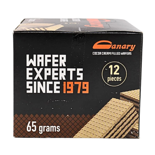 Canary Chocolate Filled Wafers - 12ct
