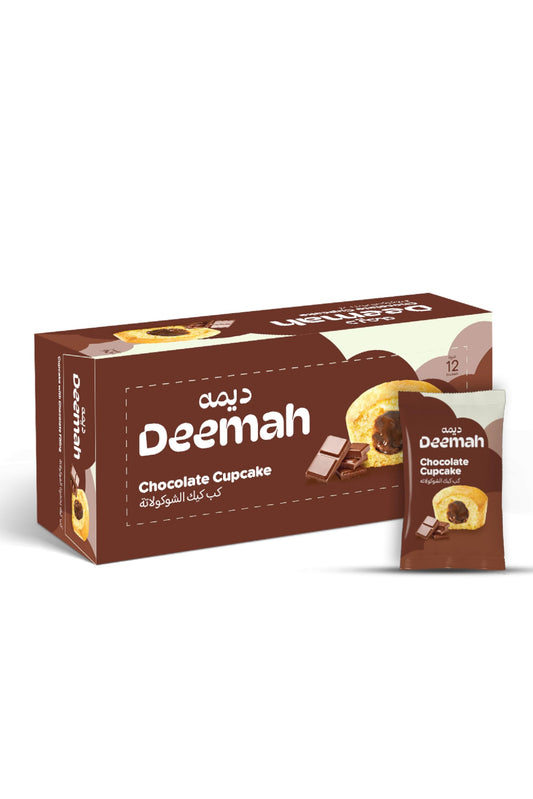 Deemah Chocolate Cupcake - 12ct