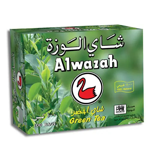 Alwazah Green Tea Bags - 100ct