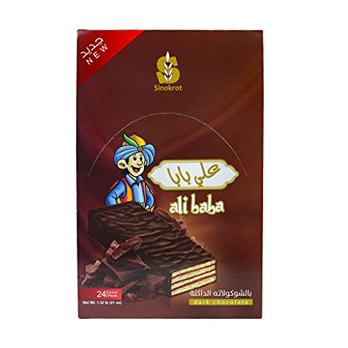 Ali Baba Dark Chocolate Wafer - 24ct