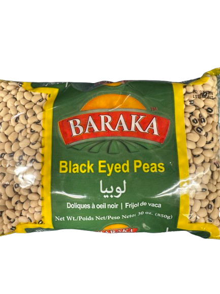 Baraka Black Eyed Peas - 850g