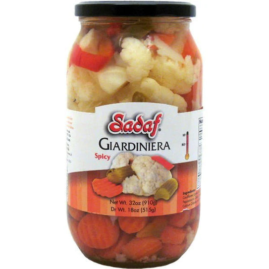 Sadaf Giardiniera Spicy - 910g