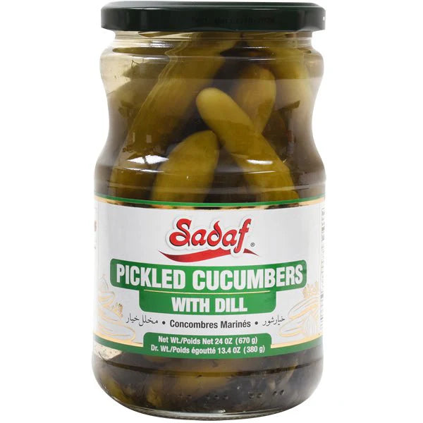 Sadaf Cucumber with Dill - 670g