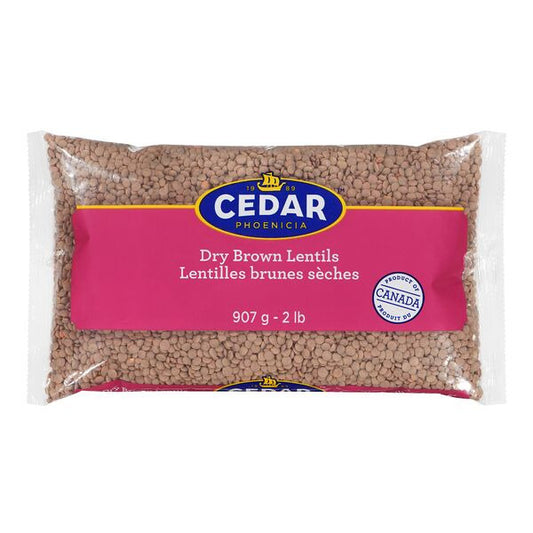 Cedar Brown Lentils - 907g