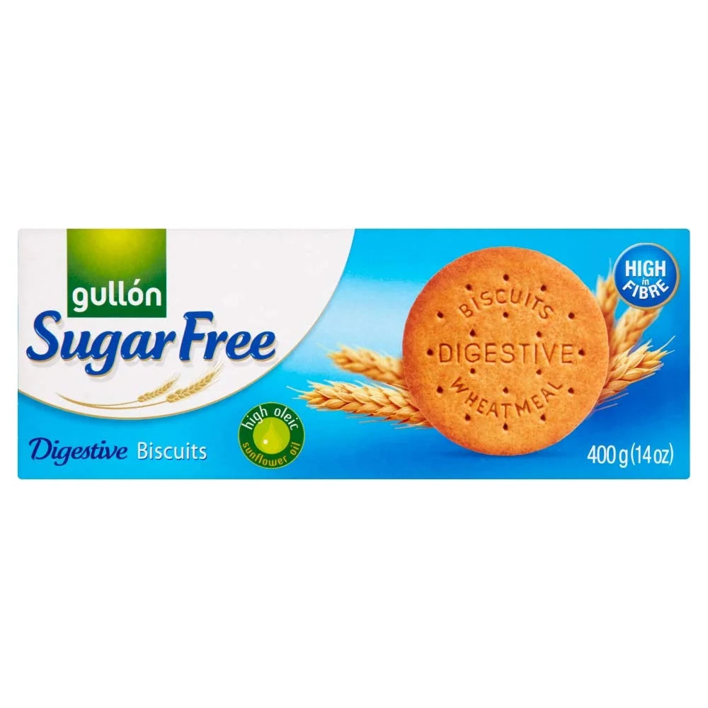 Gullon Sugar Free Digestive Cookies - 400g