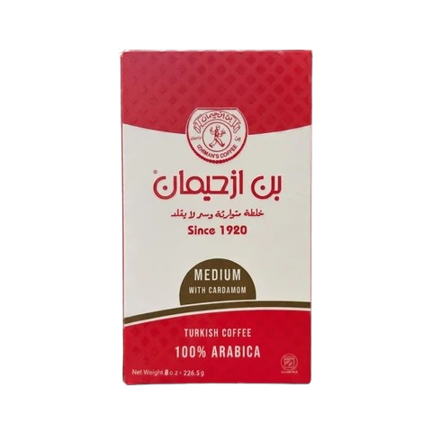 Izhiman’s Medium Coffee with Cardamom - 226.5g