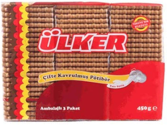 Ulker Double Roasted Tea Biscuits - 450g