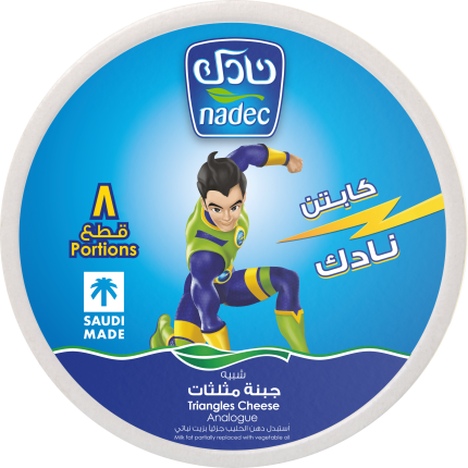 Nadec Triangle cheese - 8ct
