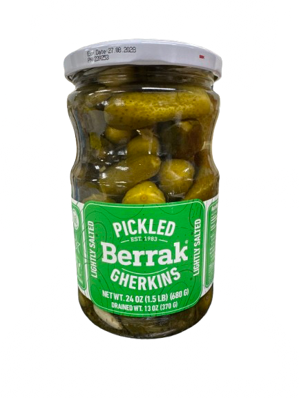 Berrak Gherkins Lightly Salted - 680g
