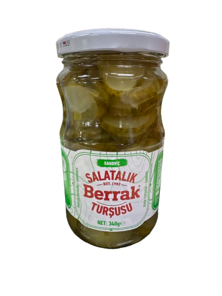 Berrak Gherkins Slices - 340g
