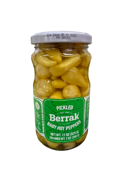 Berrak Baby Hot Peppers - 325g
